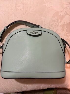 kate spade Mint Dome Crossbody Purse in Pale Mint